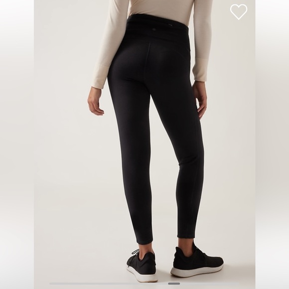 Athleta Altitude Tight in Polartec Power Stretch // Black - Picture 2 of 16